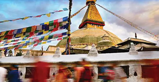 Buddhist stupa in Kathmandu, Nepal