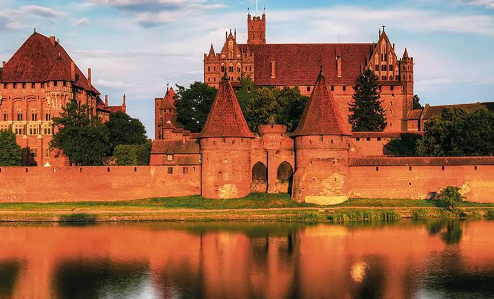 Malbork Castle in Poland