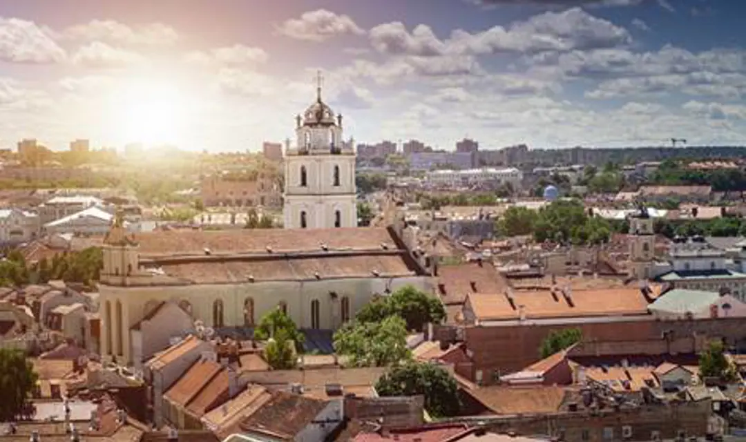 Church building in Vilnius, Lithuania