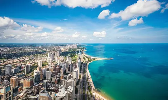 Chicago skyline, USA