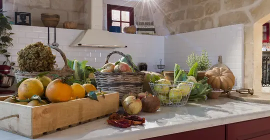 Diar il Bniet farmhouse kitchen in the cellar.jpg
