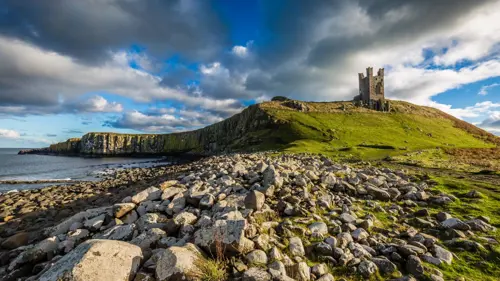 coastal path craster to seahouses northumberland walking