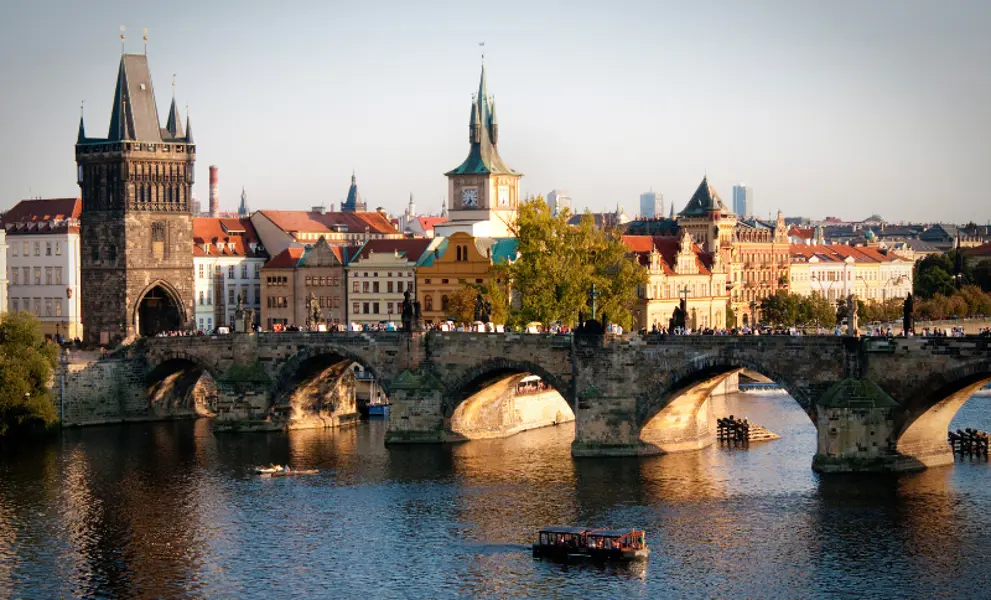 Czech Republic Prague Charles Bridge