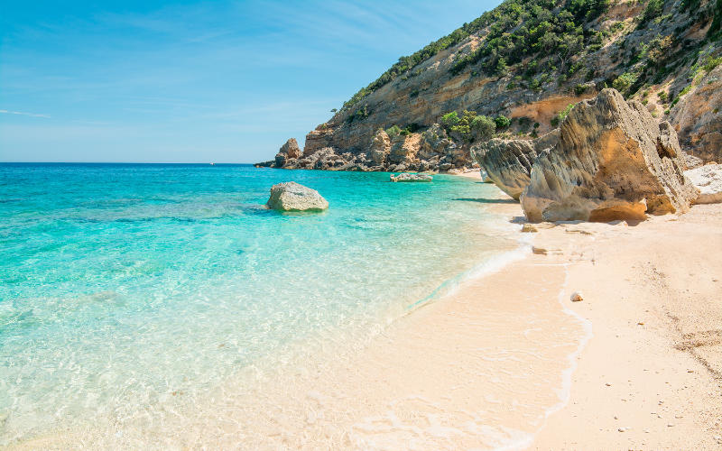 Sardinia Costa Smeralda beach