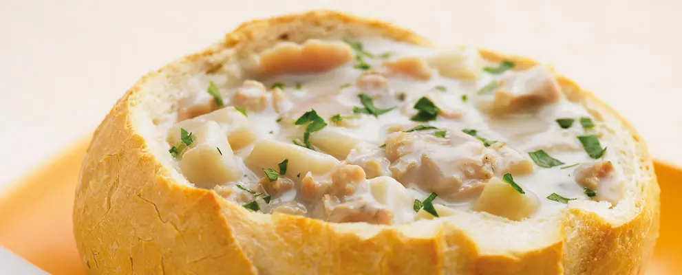 USA Clam Chowder Banner