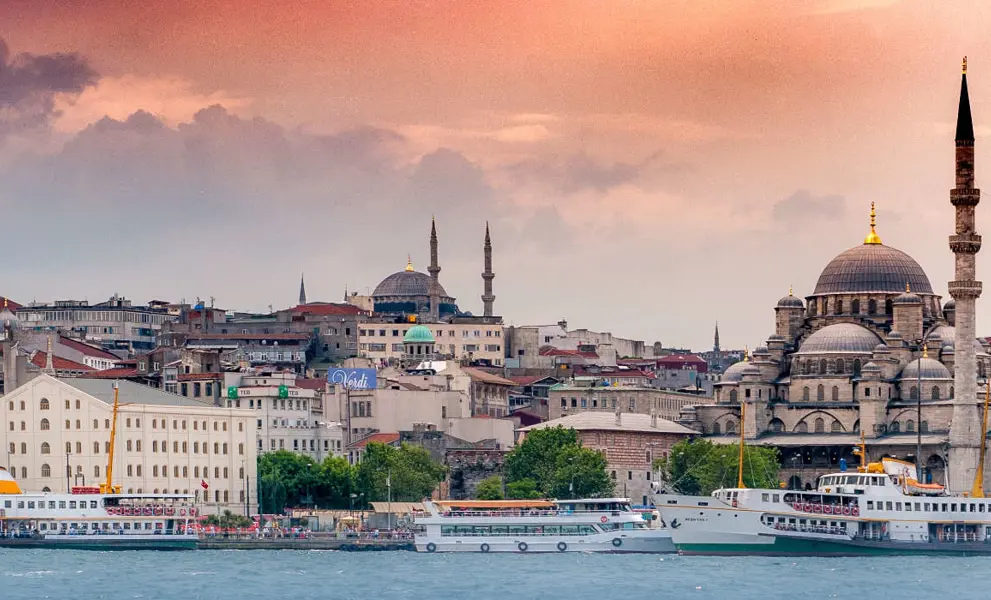A panoramic view of Istanbul